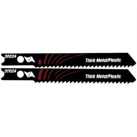 UPC: 0045325300244 | Vermont American 30024 – 2-3/4  12TPI HSS Metal Cut U-Shk Jigsaw Blade