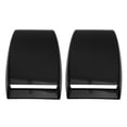 thumbnail image 1 of HAMPPLIES 2Pcs Car Hood Vent Air Intake Accessories Black ABS Decorative Trim for Cars, 1 of 7