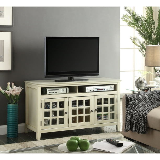 Linon Largo Media Cabinet 3 Doors Multiple Colors Walmart Com Walmart Com