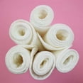thumbnail image 5 of 5-Pack Washable Cotton Cloth Diapers, Reusable White Baby Nappies for Infant Care A, 5 of 9