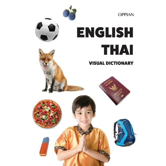 English-Thai Visual Dictionary, (Paperback)