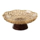 thumbnail image 2 of Cuenco decorativo con pedestal, cesta para frutas, organizador de contenedores, pedestal extraíble, soporte para alimentos y verduras, bandeja de Oro, 2 of 8