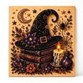 thumbnail image 3 of Halloween Beaded Pearl Art DIY Kit 7.9x7.9 inch Special Shaped Beads & Embossed Texture for Beginners Fall Home Decoration Seasonal Party Activity & Handmade Gift by MPOISVA, 3 of 8