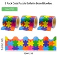 thumbnail image 2 of Juego de rompecabezas MixTeach de 99 pies con bordes de tablón de anuncios, 3 unidades, 2 of 7