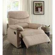 Oakwood Woven Fabric Recliner, Beige