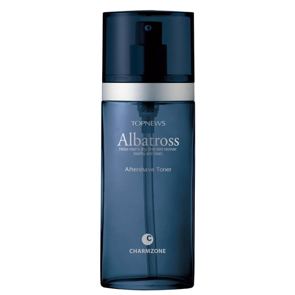 CHARMZONE Albatross Aftershave Toning Water Toner - Loción hidratante nutritiva y calmante para después del afeitado cuidado de la piel para hombres (4.4 fl oz/4.4 fl.oz)