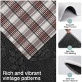 thumbnail image 3 of Brown and White Checkerboard Checkered Pattern Kitchen Rugs Sets Of 3,Kitchen Runner Rugs Non Skid Washable,Decorative Kitchen Floor Mats for Kitchen,Sink,Laundry,17"x30"+ 17"x47" + 17"x59", 3 of 6