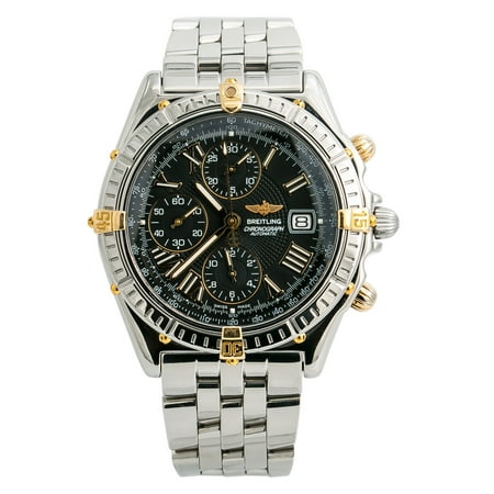 Pre-Owned Breitling Windrider B13055 Steel 43mm  Watch (Certified Authentic & (Best Breitling Watches Reviews)