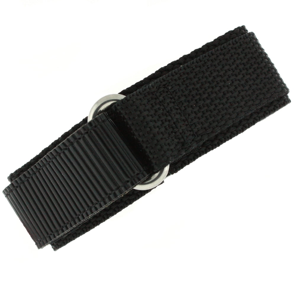 20mm Tec One Black Sports Nylon With Rubber Straps 5131 