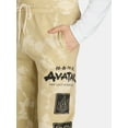 thumbnail image 4 of Avatar The Last Airbender Men's & Big Men's Graphic Jogger Pants with Pockets, Sizes M-2XL, 4 of 5