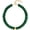 Disc Bead-Dark Green, variant on Colorful Chunky Necklaces for Women 20MM Large Oversized Resin Beaded Necklace Bold Statement Chunky Choker Necklace Boho Summer Jewelry