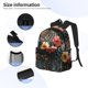 thumbnail image 3 of Easygdp Floral Dreamcatcher Elegance Mochila Casual para Portátil, Mochila para Escuela, Viajes, Negocios, 3 of 6