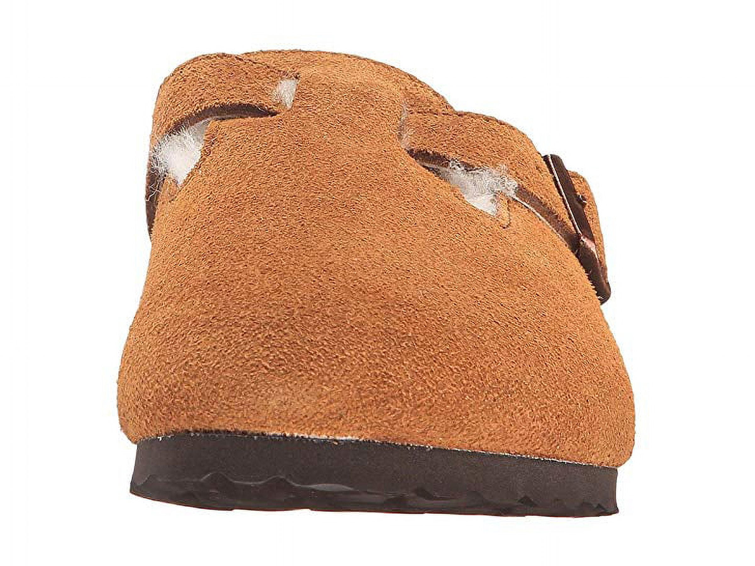 Birkenstock Boston Shearling Mink Suede