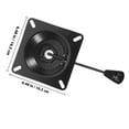 thumbnail image 2 of PAMINGONO 1Set Tilt Control Base for Office Chair with Swivel Function Square Design, 2 of 8