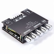 Bluetooth Audio Amplifier Board,2.1 Channel Bluetooth Digital Power Amplifier Board,50Wx2 100W Subwoofer Amp Module,Suitable for Enhancing Music and Movie Sound Experience