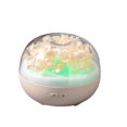 thumbnail image 2 of Kearding Humidificador de aire Flor Aroma noche niebla Spayer escritorio aceite esencial 180ml difusor niebla hogar dormitorio Oficina humidificación Aromaterapia y Aceites Esenciales beige amarillo Kearding HA066705-03B, 2 of 6