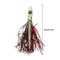 thumbnail image 2 of Yuarrent Anzuelo de cebo agua de mar realista Vivivd alambre reutilizable biónico deportes práctico señuelo de pesca pulpo calamar línea Pescar cabeza blanca 25g Yuarrent OD029645-03B, 2 of 6