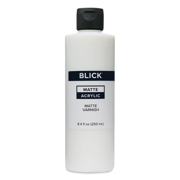 Blick Matte Acrylic Varnish - Matte, 8 oz bottle
