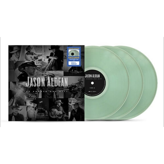 Jason Aldean - 30 Number One Hits - Walmart Exclusive Coke Bottle Clear Vinyl 3 LP
