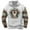 White, variant on Western Hoodies For Men Vintage Cow Skull Hooded Pullover Aztec Cowboy Long Sleeve Drawstring Sweatshirts With Pocket