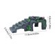 thumbnail image 3 of Cueva de árbol artificial para reptiles con terraza de asoleo y cuevas ocultas para tortugas, lagartos y recintos de reptiles, verde, plástico, múltiples tamaños, 3 of 6