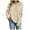 Beige, variant on larppty Women's Casual Crew Neck Christmas Snowman Print Sweatshirt Loose Soft Long Sleeve Pullover Tops （White, S）