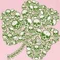 thumbnail image 3 of CafePress - Shamrock Skull St Patricks Day Infant T Shirt - Infant T-Shirt, 3 of 4