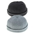 thumbnail image 1 of 2pcs Hombres Adolescentes Skull Reloj Gorra Y Gorra Sombrero de Gris y Baoblaze sombrero de moda, 1 of 8