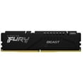 thumbnail image 2 of Memoria RAM DDR5 16GB 6000MT/s KINGSTON FURY BEAST 1x16GB Negro KF560C36BBE2-16, 2 of 12