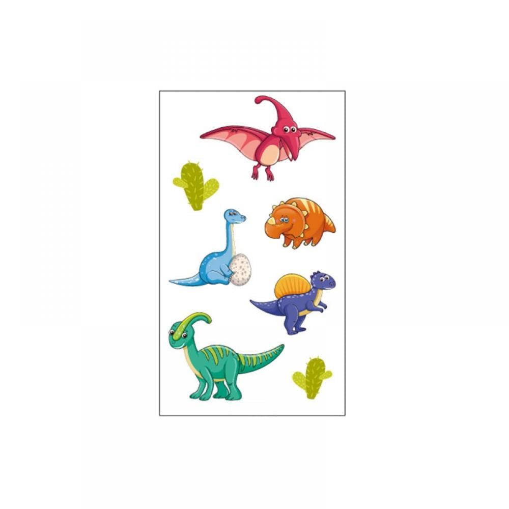 GYRATEDREAM Kids Temporary Tattoos, Dinosaur Tattoo Stickers Waterproof