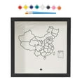 thumbnail image 3 of GROWTH TANK Shadow Box Frame Display Case for Wedding Movie Sporting Events Concert Stub black 15x15cm, 3 of 9