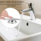 thumbnail image 3 of 2 Pcs Bathroom Sink Drain Stopper Cover Pops Up Waste Plug Cover Drain Device, 3 of 3