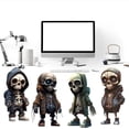 thumbnail image 3 of Figuras de esqueleto geniales para Halloween, muñeco de esqueleto, adorno de resina, figura de calavera, estatua de resina, regalo de decoración del hogar para Halloween, 3 of 4