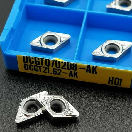 

RANMEI DCGT070208-AK H01 Blades Carbide Inserts For Metalworking Lathe Semi-finishing