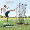 thumbnail image 2 of GoSports Football 7 x 4 Ligne de Touche Formation Pliable Kicking Net avec Étui de Voyage, 2 of 5