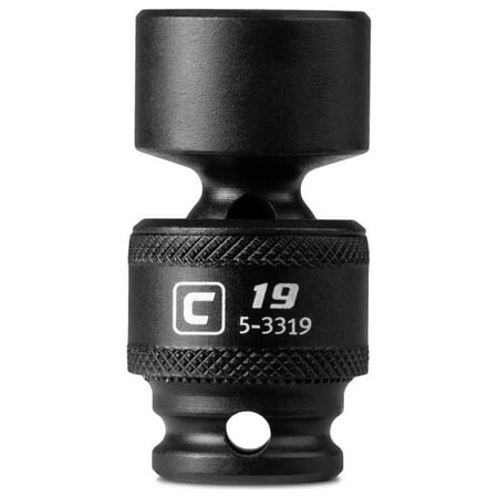 UPC: 0886352533195 | Capri Tools 19 mm Universal Impact Socket 3/8-Inch Drive 6-Point Metric