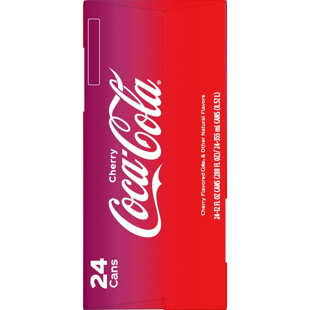 Coca-Cola Cherry 24x12oz - Poppi soda supplier relations - Walmart
