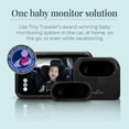 thumbnail image 5 of Tiny Traveler Baby Monitor Cámara portátil para coche de bebé con cámara adicional y kit de viaje, cámara para coche de bebé con sonido, visión nocturna HD 720p monitor LCD con pantalla táctil de 5",, 5 of 5