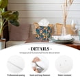 thumbnail image 3 of Lsque Squirrel Garden Delight Printed Tissue Box Cover Holder, Facial Paper Organizer Dispenser,Square with Bottom Belt, PVC Leather Decorative Organizer, 3 of 8