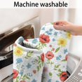 thumbnail image 5 of Pioneer Flower Floral Print Pattern Bathroom Rugs Mat, Non Slip Microfiber Bathroom Rug with Rubber Backing, Soft Mats for Bathroom Floor Tub Shower, 17"x30", 5 of 5