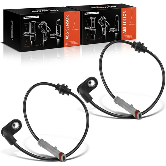 A-Premium Front Side ABS Wheel Speed Sensor Compatible with Buick, Cadillac, Saab Models - LaCrosse 2010-2016, Regal 2012-2017, XTS 2013-2017/2019, ELR 2014-2016, 9-5 2010-2011, Allure 2-PC Set