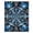 Blue, Pattern 15, variant on ODIKA 4' x 6' Machine Washable Non-Slip Area Rug, geometric geometric High Traffic Rug, Black, 970033