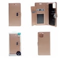 thumbnail image 3 of TopSave Goospery Rich MAX(5) Card Slot Leather Folio Wallet Flip Case For iPhone 14 Plus(6.7"), Rose Gold, 3 of 3