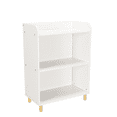 thumbnail image 5 of Seizeen Kids 30''H 3-Tier Storage Bookcase, MDF White, 5 of 9