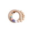 thumbnail image 1 of Arts Crafts DIY Toys Teething Beads Candy Silicone Crib Accessories for Baby Rattle Safe Teether Chain, 1 of 7