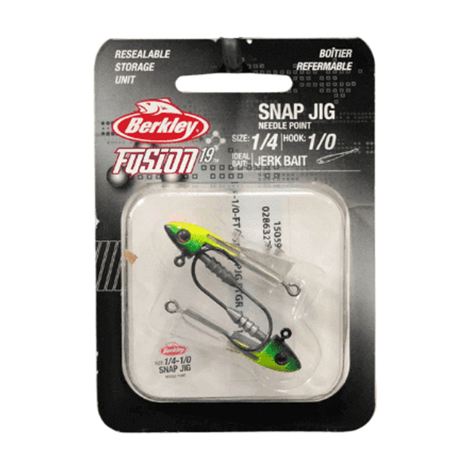 Northland Tackle Gypsi Jig, Feather Jig, Freshwater, Chartreuse