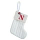 thumbnail image 2 of Calcetines Navideños de Punto, Bordado con Alfabeto Decorativo, Bolsa de Regalo Festiva, Medias de Lana para Decoración Navideña, Encantador Diseño de Enano, Navidad Blanca, Tamaño Mediano, 18 X 15 C, 2 of 2
