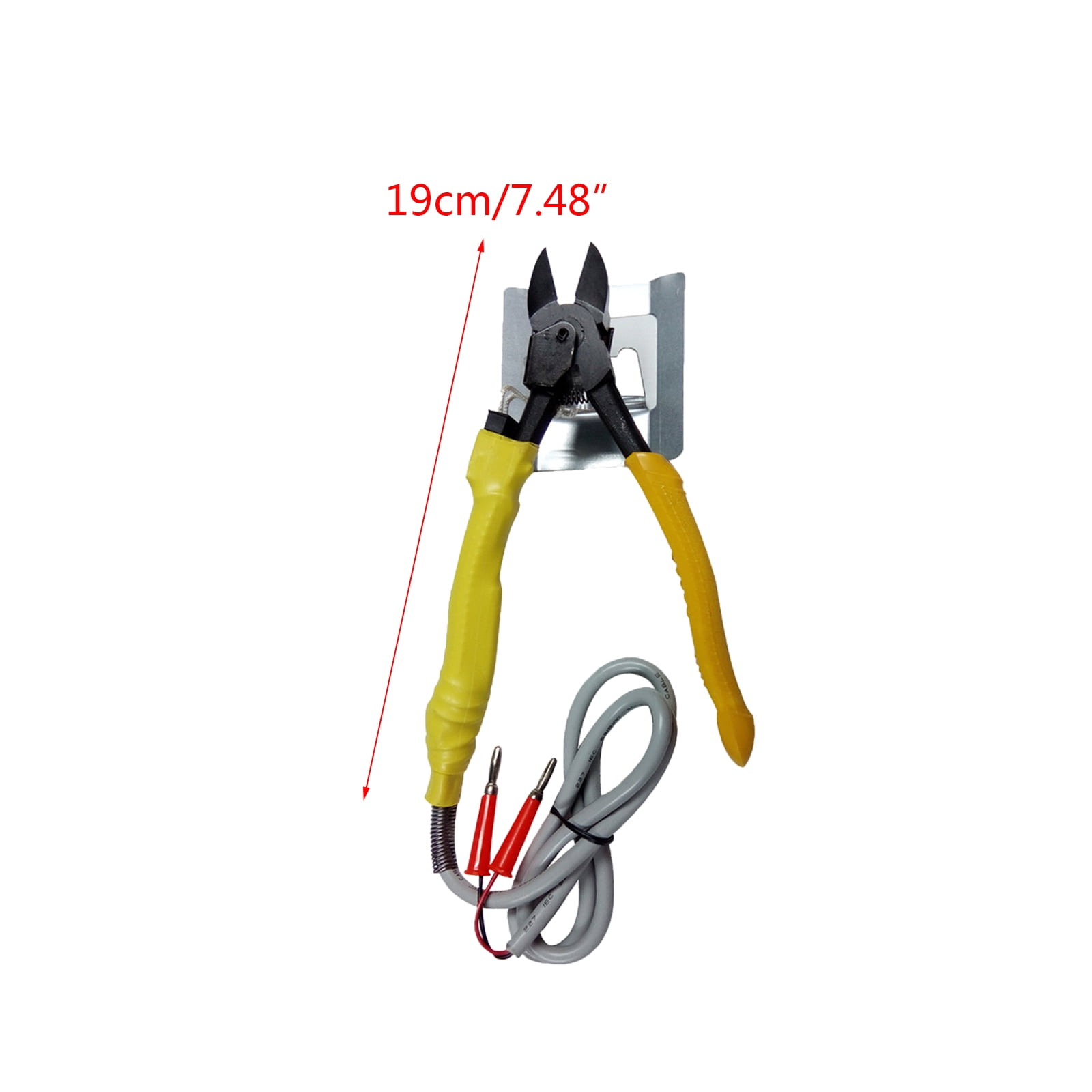 lanema HT200/HT180 Electric Heat Scissors Heat Nipper Side Cutter Diagonal Pliers Side Cutting Pliers Tool with Power Supply