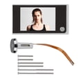 thumbnail image 1 of Inicio Smart Video Timbre inalámbrico Cámara de Seguridad Visual Door Electrónico Cat Eyes 3.5'Digital LCD 120 Degree Ecomeon, 1 of 6