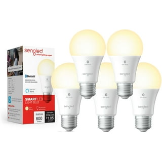 Sengled Smart Light Bulbs, Color Changing Alexa/Bluetooth Mesh, Dimmable LED  Bulb A19 E26 Multicolor, High CRI, High Brightness, 8.7W 800LM, 1Pack 